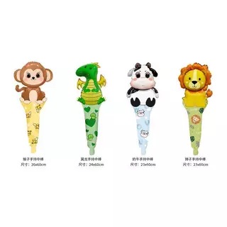 พร้อมส่ง ลูกโป่ง ลูกโป่งฟอยล์ ลายการ์ตูน (คละลาย) ลูกโป่งวันเกิด งานปาร์ตี้ ตกแต่งบ้าน ขนาดเล็ก น่ารักมากก
