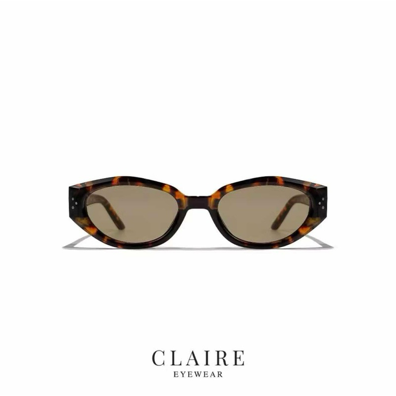 แว่นกันแดดแบรนด์ claire eyewear รุ่น macarons สี muffin กัน uv400 เลนส์แท้ ของใหม่ sale 479