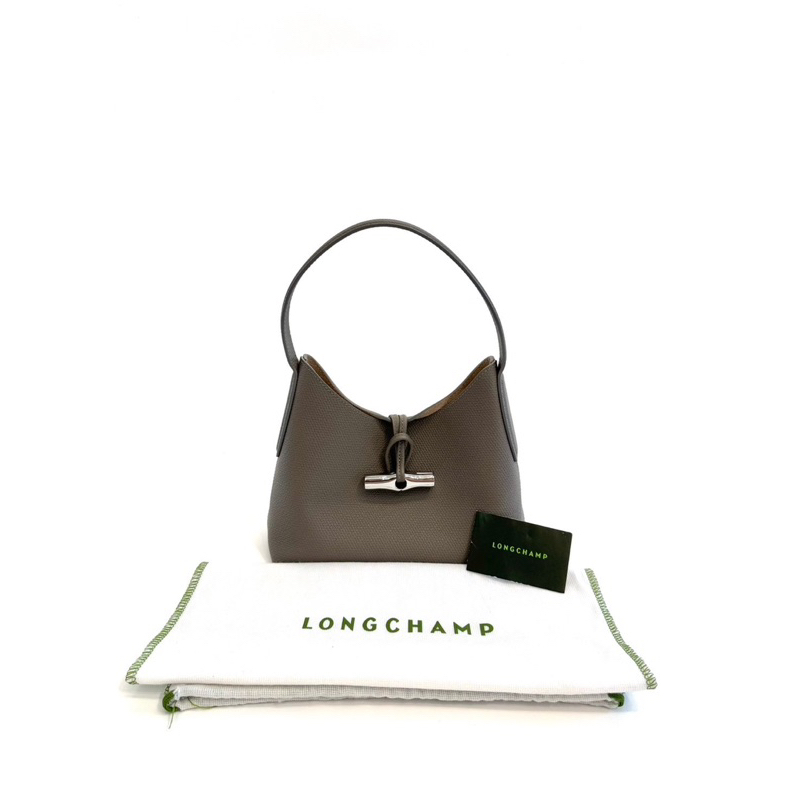 Authentic Longchamp roseau hobo bag