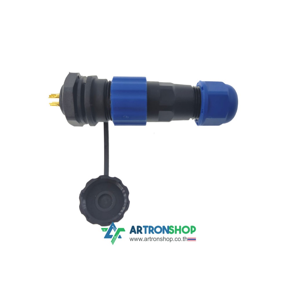 SP13 IP68 cable connector คอนเนคเตอร์กันน้ำ รูปที่ 2