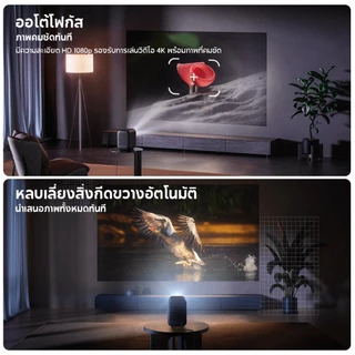 [NEW] Xiaomi Smart Projector L1 1080P HD Projector โปรเจคเตอร์ 200 ISO ลูเมน พื้นที่เก็บข้อมูลขนาดใหญ่ 2 + 16GB
