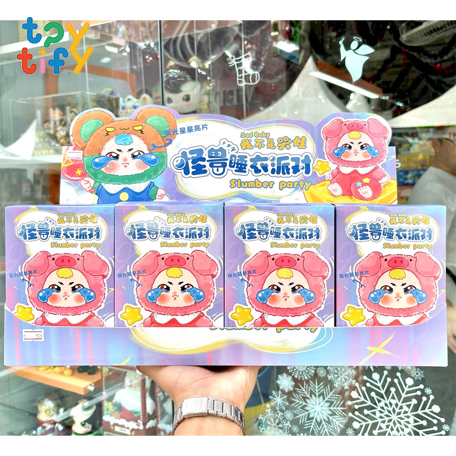 (ยกBox) พร้อมส่ง!! [พวงกุญแจ] Sad Baby Slumber Party Series Yiwu First Rigorous มีหน้าร้าน