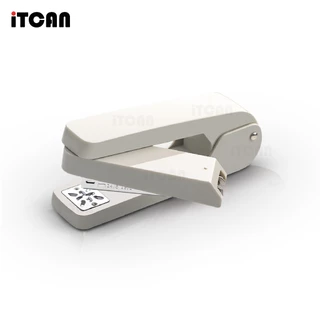 iTCAN เครื่องเย็บกระดาษหมุนได้ 360องศา แม็กหมุนได้ เครื่องเย็บเข้าเล่ม เย็บกลางหน้ากระดาษ Stapler
