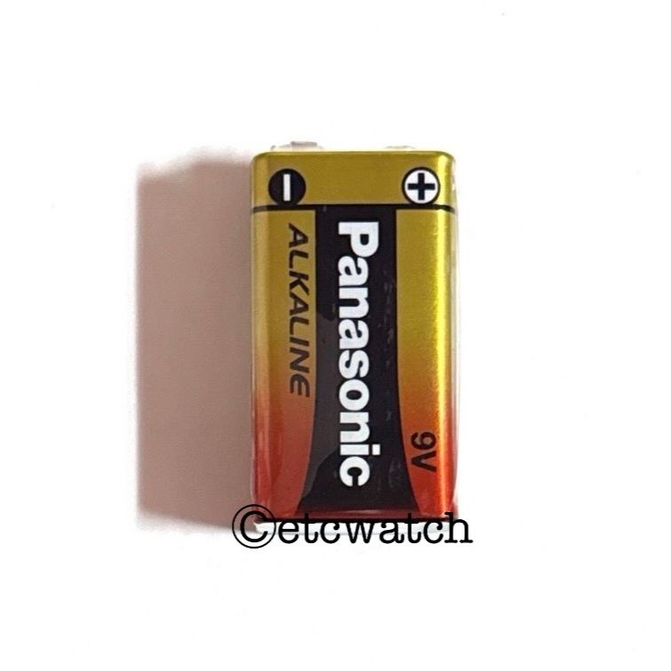 ถ่านอัลคาไลน์ PANASONIC 9V 6LR61T/1SL แพ็ก 1 ก้อน