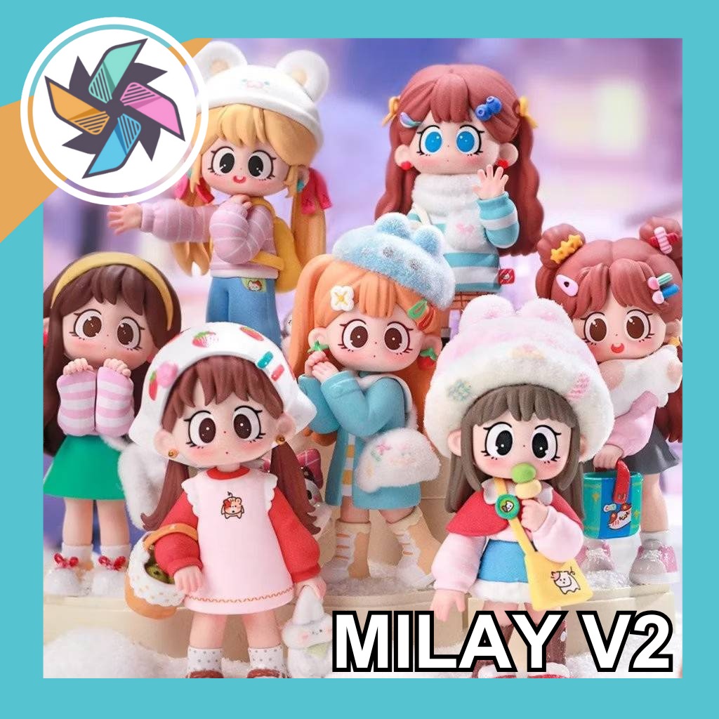 พร้อมส่ง Milay Honey Girl V2 Happy Formula Series โมเดลฟิกเกอร์ แบบจุ่มและยกกล่อง