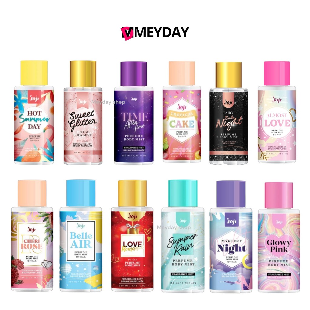 (กลิ่นใหม่ 6 กลิ่น) joji secret young perfume body mist โจจิ ซีเคร็ท ยัง เพอร์ฟูม บอดี้ มิสต์ มีทั้งหมด 18 แบบ 250 ml