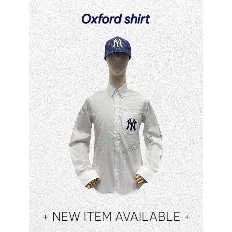 เสื้อเชิ๊ตแขนยาวคอปก ทรงสลิมผ้าoxford