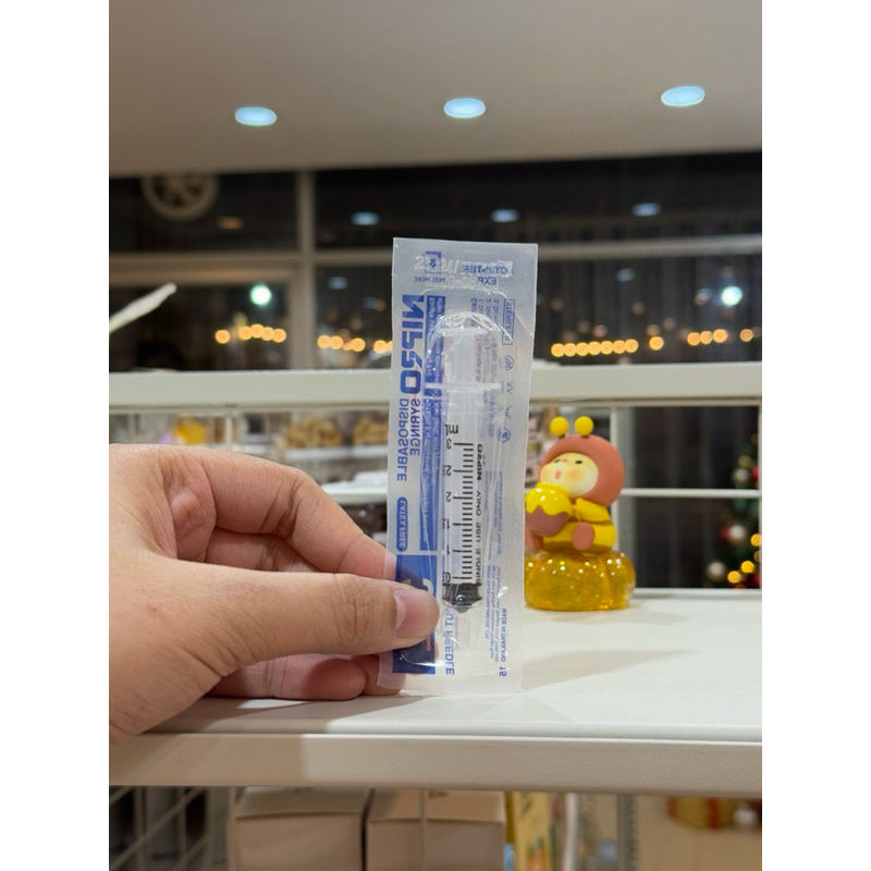 ไซริงค์ Syringe หลายขนาดสำหรับป้อนน้ำ ป้อนยา ป้อนของเหลว