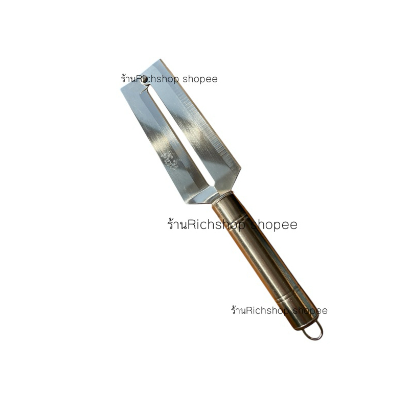 มีด2คม ด้ามสแตนเลส มีดสองคม เส้นสับ เส้นสวย กรอบอร่อย