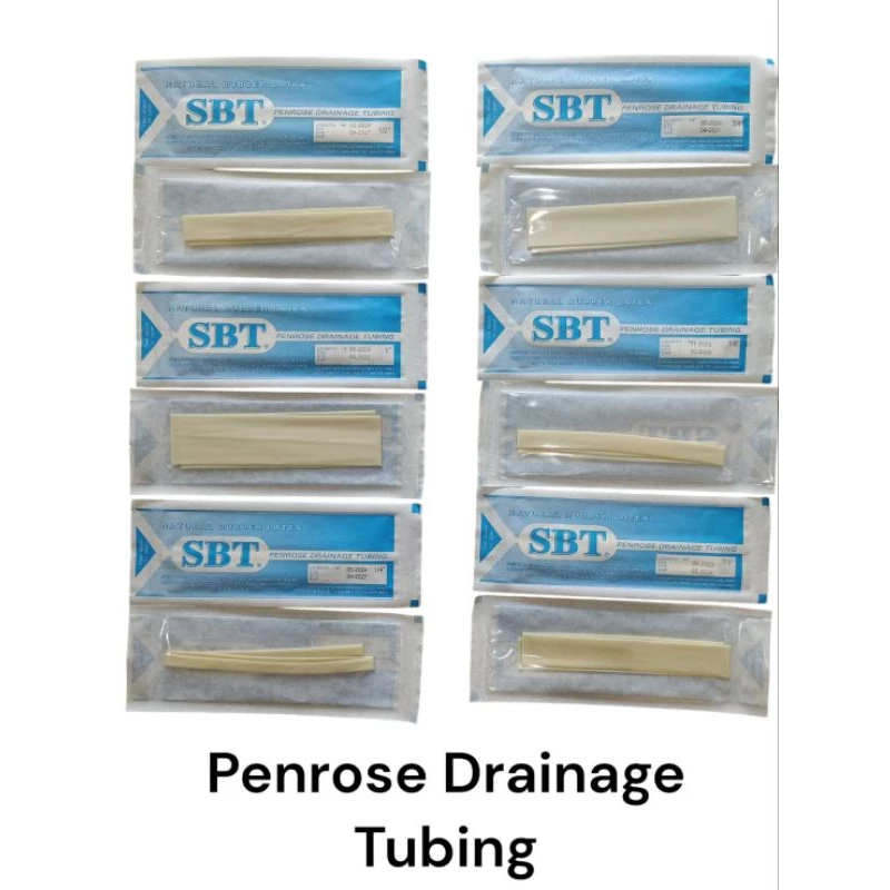 SBT เพนโรส penrose tubing สายระบายอากาศ #1/4" ,#3/8",#1/2",5/8",#3/4" และ #1" ท่อระบายน้ำ