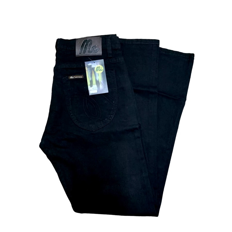 MC jeans เป็นทรง ขาเดฟ ขากระบอก ผ้ายืด - ทรงขาเดฟผ้ายืดรัดรูป ใส่สบาย มี 3สีให้เลือก สียีนส์ สีดำมิดไนท์ สีดำSuper Black