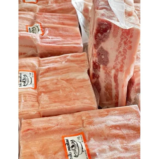 สามชั้นกระทะสไลด์ 1Kg. *น้ำหนักเต็ม*🐷🔥 🚛เหมาค่าส่ง ฟรีกล่องโฟม!! ทุกจังหวัดทั่วไทย🎉 หมูสไลด์