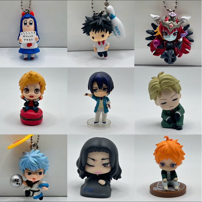 อะนิเมะ รวมๆพวงกุญแจ โมเดล คาแรคเตอร์มือ2 มีตำหนิบ้างนะคะ