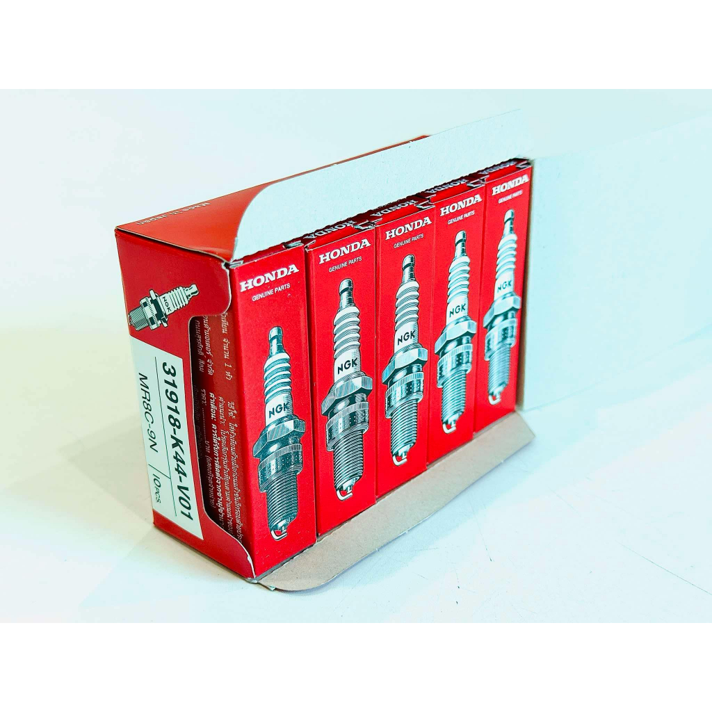 หัวเทียน ซูเม่อเอ็กซ์ 2017 zoomer x 2017 31918-K44-V01 แท้ศูนย์ฮอนด้า MR8C-9N ยกกล่อง 10 หัว   B31