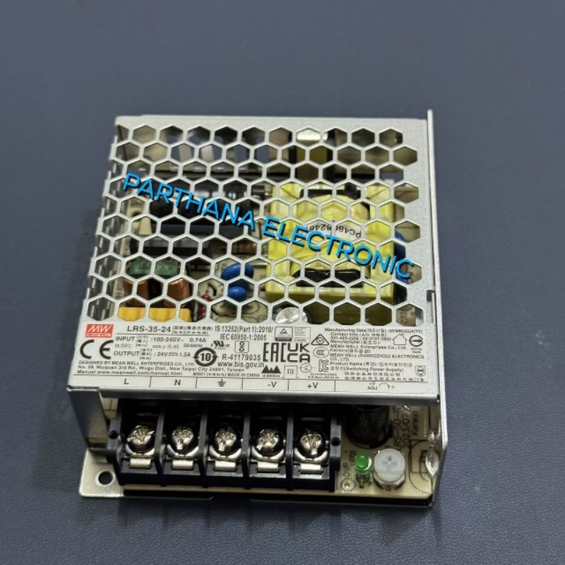 LRS-35-24 24V 1.5A POWER SUPPLY