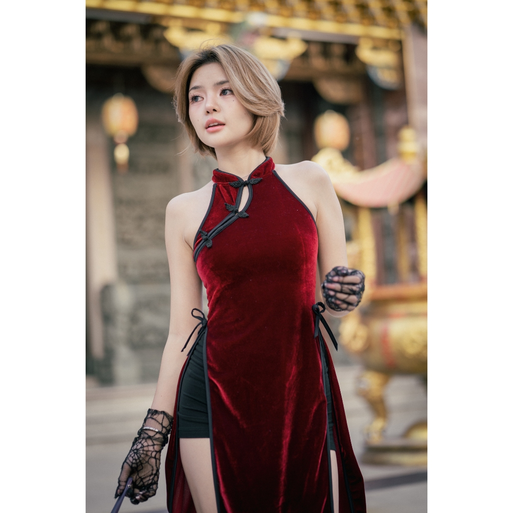 WARM WEARS - ลี่จูเดรส กี่เพ้า พร้อมซับใน