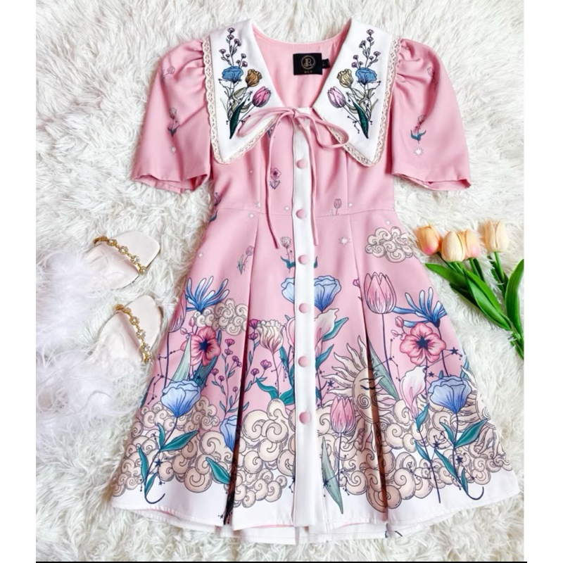 🌷พร้อมส่ง งานป้าย BLT BRAND มือสอง ไซส์XS🌷