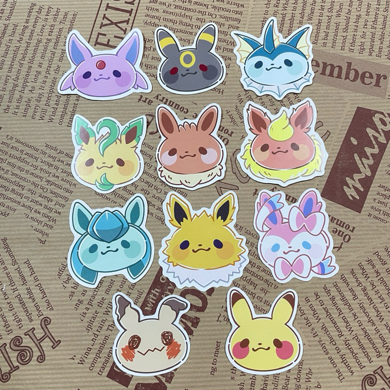Sticker ได้คัท pokemon