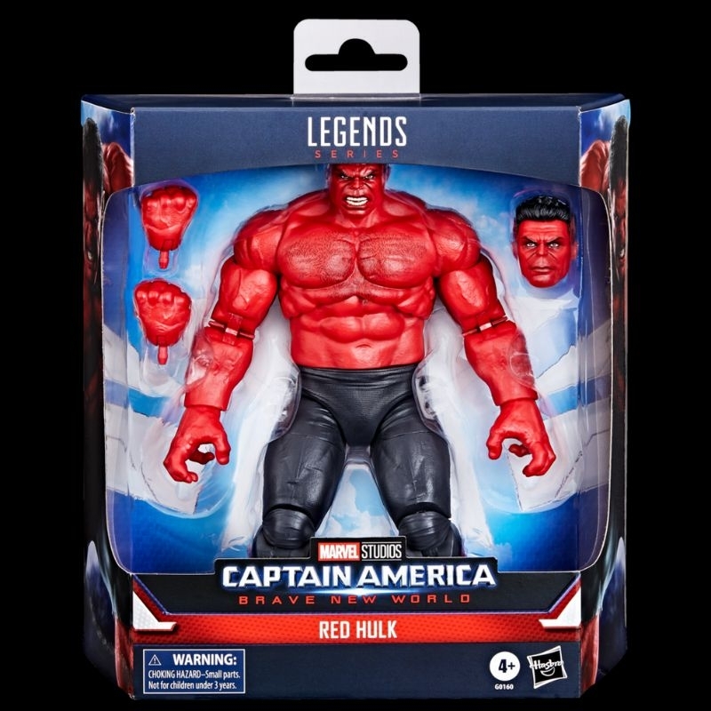 Hasbro Marvel Legends Captain America Brave New World Red Hulk