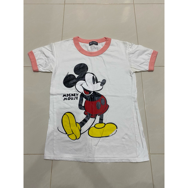 เสื้อMICKEY MOUSE งานป้ายNCODEอก34ยาว24
