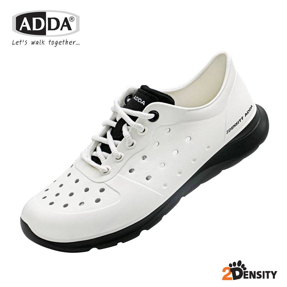 ADDA ใหม่สีล้วน รุ่น 5TD86M2 รองเท้าแตะ รองเท้าพื้นเบา แบบสวม ไฟล่อน  (ไซส์ 7-10) พร้อมส่งด่วน