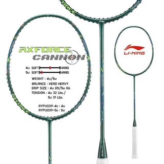 (สินค้าพร้อมส่ง) ไม้แบดมินตัน LiNing CANNON และ CANNON PRO แถมฟรี เอ็น กริป ซอง ใบรับประกันจาก LiNing TH 6 เดือน
