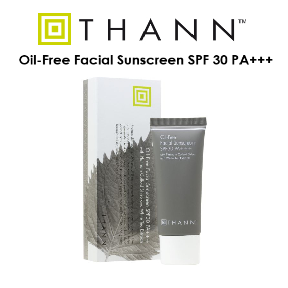 THANN ผลิตภัณฑ์ป้องกันแสงแดด Oil-Free Facial Sunscreen SPF30 PA+++ 40g