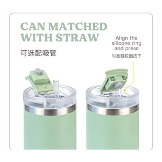 ฝาแก้วรุ่นมีหูจับ TYESOแท้ รุ่นTS-8868 TS-8866 30ozกับ40oz เฉพาะรุ่น