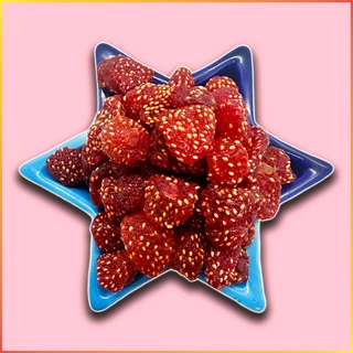 สตรอเบอร์รี่อบแห้ง 50 กรัม Dried Strawberry รสหวานอมเปรี้ยว จากผลสดแท้ ไม่มีสารเติมแต่ง และสารกันบูด