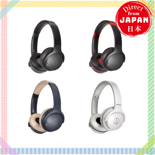 [audio-technica] ATH-S220BT หูฟังไร้สาย NBG/BK/BRD/WH 4 สี【ตรงจากประเทศญี่ปุ่น】
