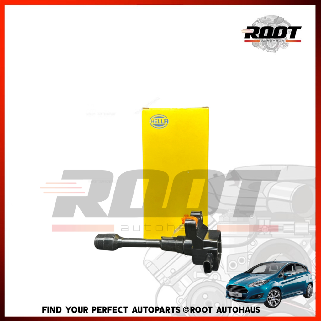 HELLA คอยล์จุดระเบิด FORD FEISTA ปี 14 ขึ้นไป เครื่อง 1.0 เบอร์ 5DA 358 168-621
