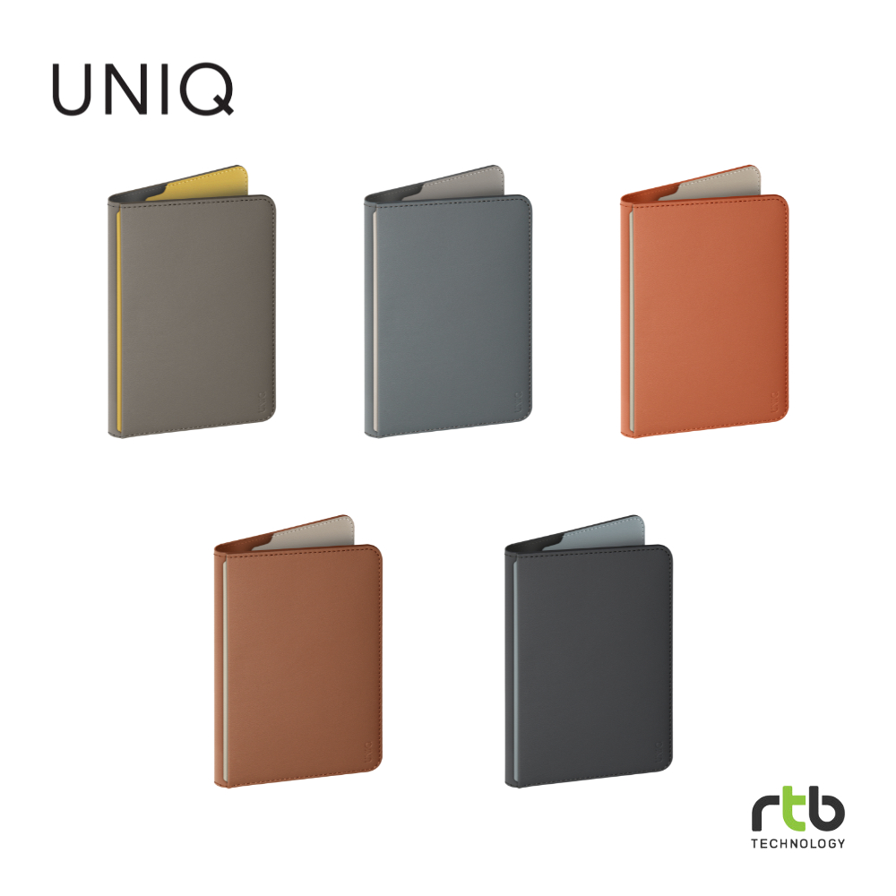 UNIQ Belmont ที่ใส่พาสปอร์ตพร้อมตัวติดตามและระบบป้องกัน RFID