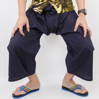 กางเกงขาก๊วยผ้าฝ้ายเป็นกางเกงผ้าโทเร คลาสสิคสไตล์แบบผูกเอวมี…