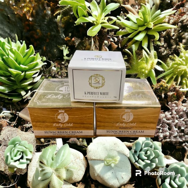 ครีมขมิ้นน้ำนมข้าว&ครีมกันแดดหน้าเงา ของแท้99.99%
