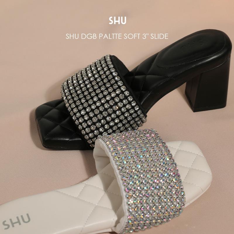 SHU DGB PALTTE SOFT 3" SLIDE รองเท้าส้นสูง