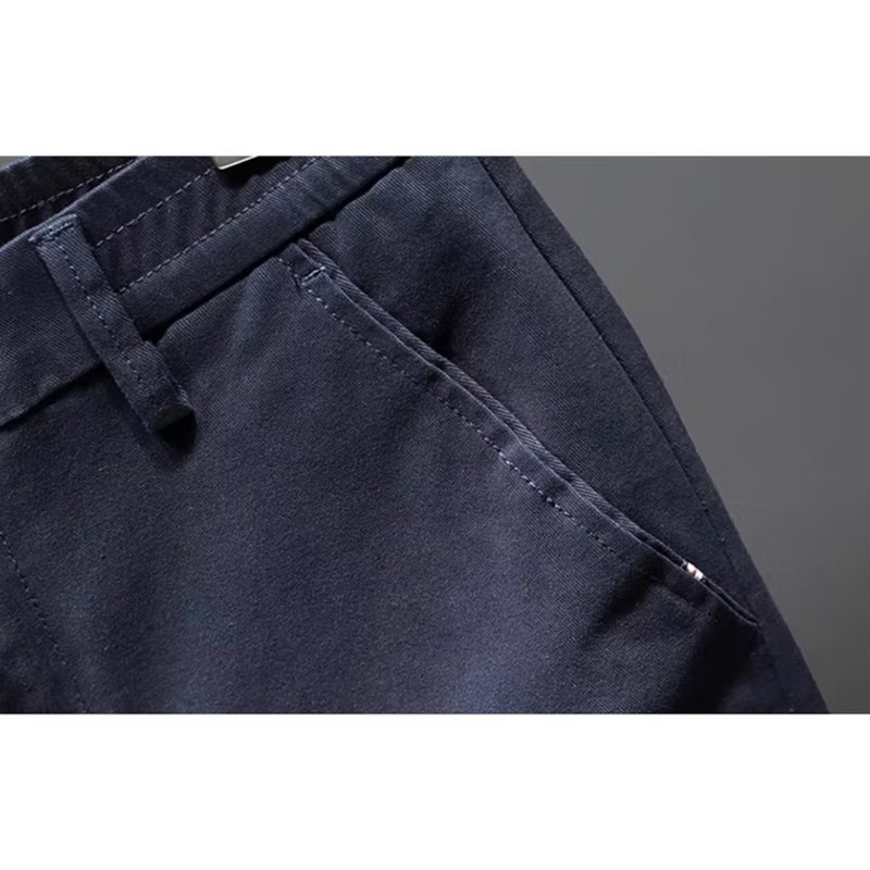 กางเกงขาเต่อ 5 ส่วน ชิโน่ ผ้ายืดนิดหน่อย เอว 28-38 นิ้ว กางเกงทำงานผู้ชาย - รูปที่ 3