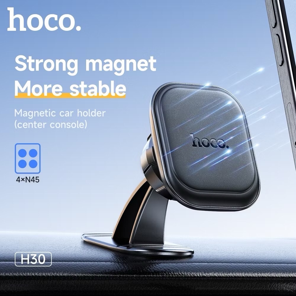 Hoco แท่นวางมือถือ H30 สําหรับยึดพื้นราบ ที่ยึดโทรศัพท์ในรถยนต์