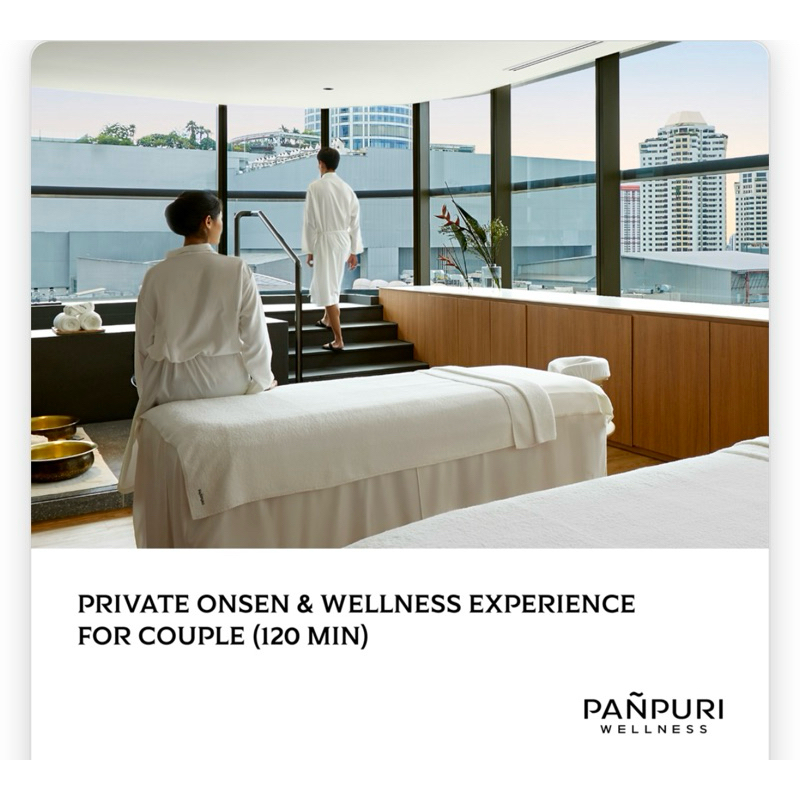 Private Onsen & Wellness Experience for Couple(120min) Panpuri Wellness