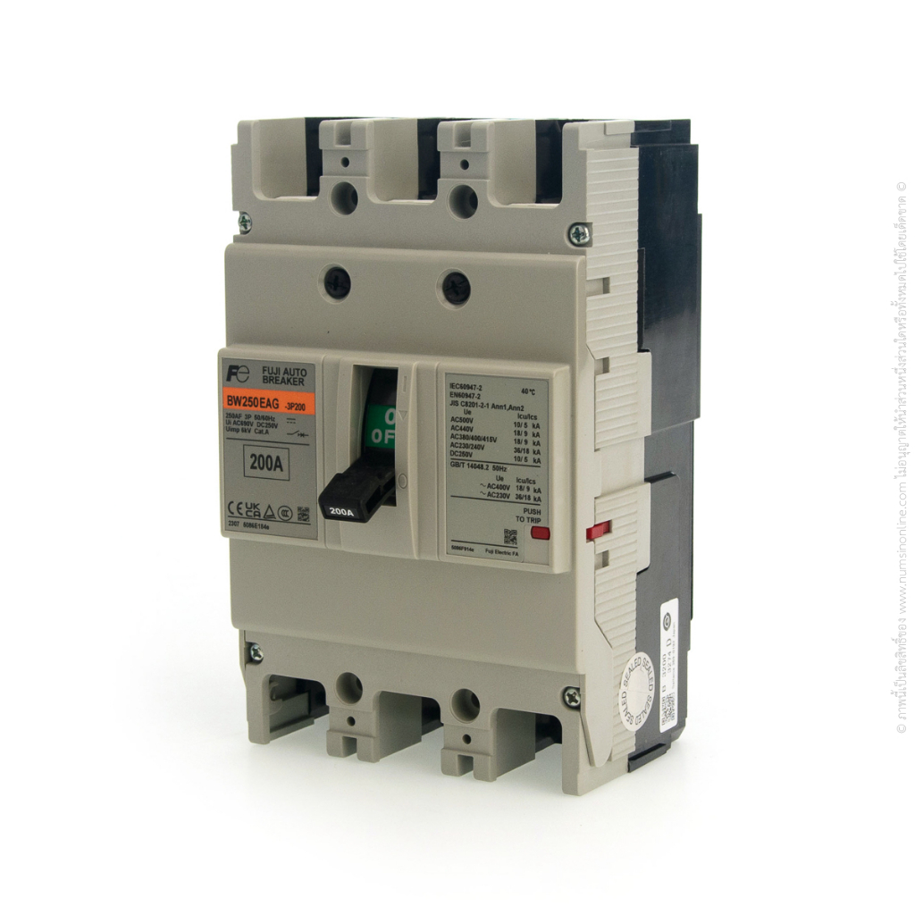 เบรกเกอร์ 200A 3P FUJI BW250EAG