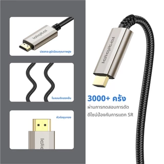 Idigital สาย USB C Type C to HDMI Cable, 4K 60Hz, 2K 144Hz, 1080P 240Hz, 1m-3m, For Laptop, Macbook, สมาร์ทโฟน, แท็บเล็ต