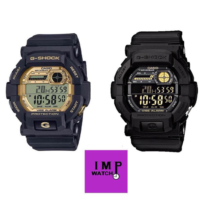 นาฬิกา CASIO G-SHOCK รุ่น GD-350GB-1 , GD-350-1B  ของแท้ประกันศูนย์ CMG 1ปี