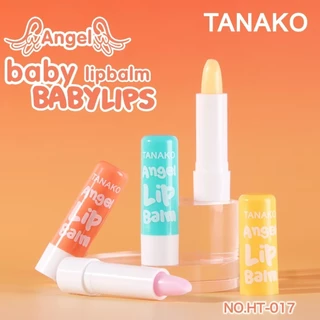 {12แท่ง} TANAKO Angel Baby Moisture Lip Balm ลิปบาล์มไม่มีสี บำรุงริมฝีปาก เนียนนุ่ม ชุ่มชื้นยาวนาน