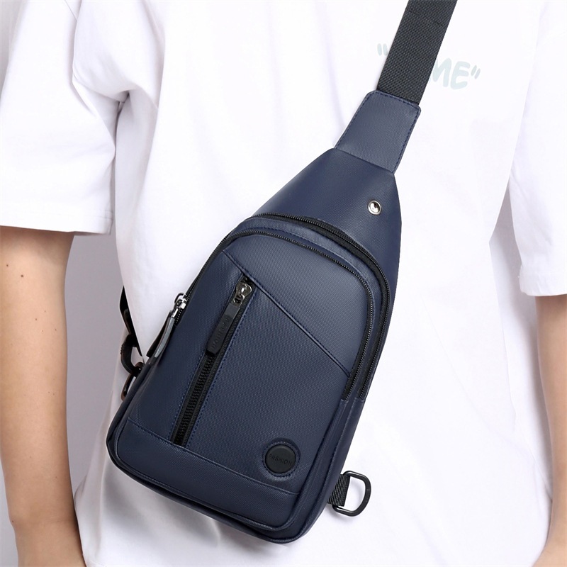 [CN02] กระเป๋าคาดหน้าอก กระเป๋าผู้ชาย มัลติฟังก์ชั่น แฟชั่น กันน้ำ กันละอองฝุ่น