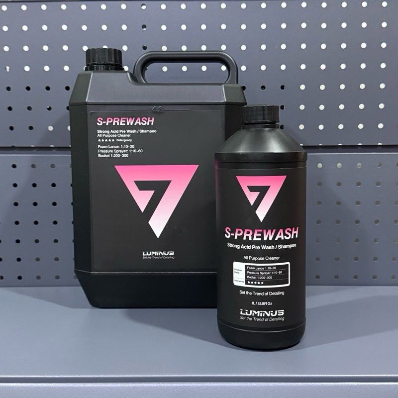 Luminus S-prewash (แชมพูล้างรถacid)