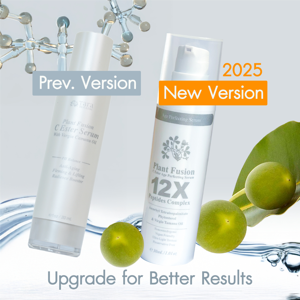 เซรั่มเป็บไทด์ ยกกระชับ Tara Botanic Plant Fusion C Ester Age Perfecting Serum เซรั่มวิตามินซีผสมเป็บไทด์ 12 ชนิด