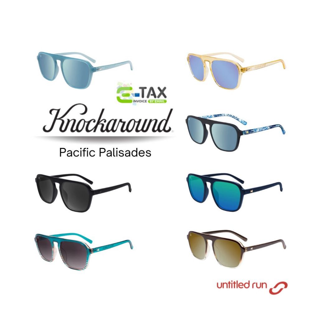 Knockaround รุ่น Pacific Palisades แว่นกันแดด เลนส์Polarized สำหรับวิ่ง ปั่นจักรยาน กิจกรรมกลางแจ้ง