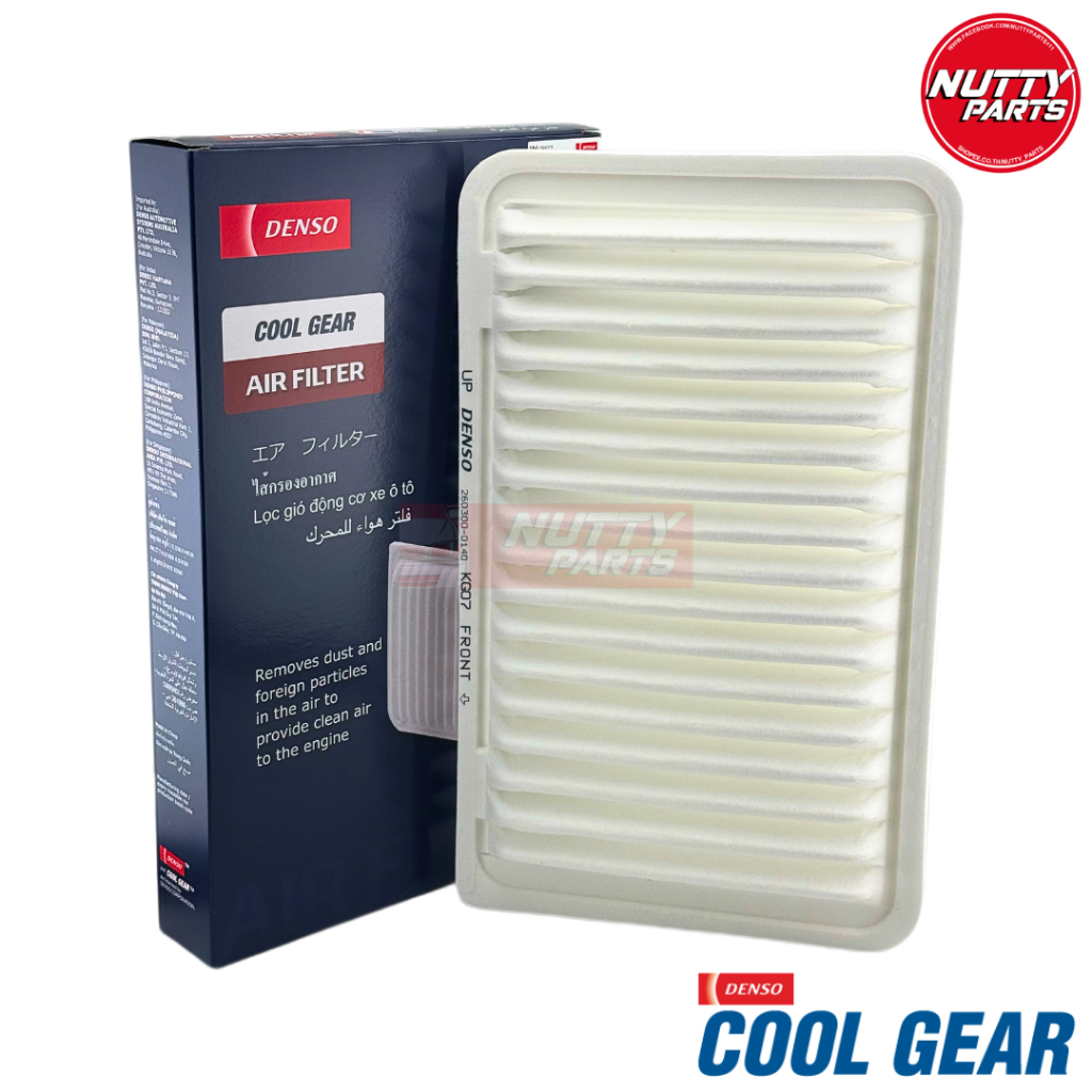 DENSO ไส้กรองอากาศ TOYOTA CAMRY ACV30 ปี 02-06 กรองอากาศ 260300-0140 , 17801-0H020
