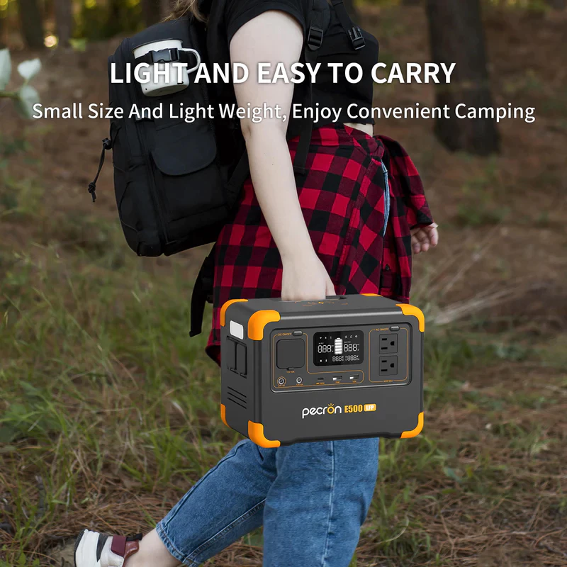 Pecron E500LFP Portable Power Station 600W 576Wh LiFePo4 thumbnail 3