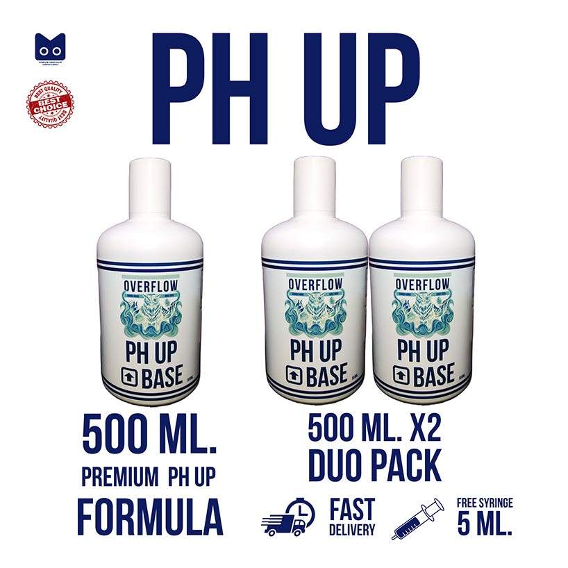 Premium pH UP Formula อย่างดี น้ำยาเพิ่มค่า pH ในสารละลาย เข้มข้นใช้ดี
