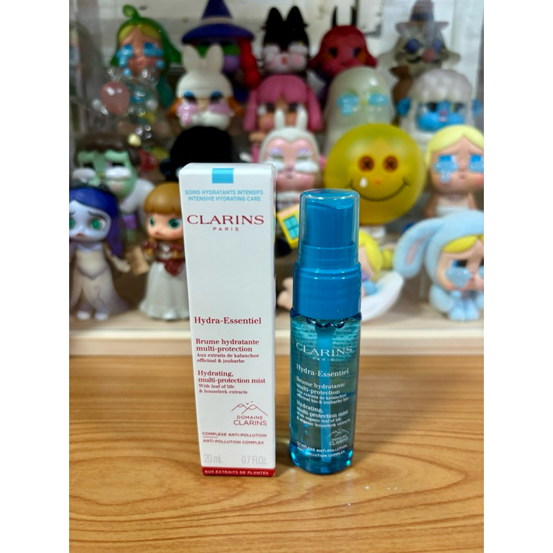 Clarins Hydra essentiel Hydrating multi protection mist คลาแรงส์ สเปรย์ 20 ml.